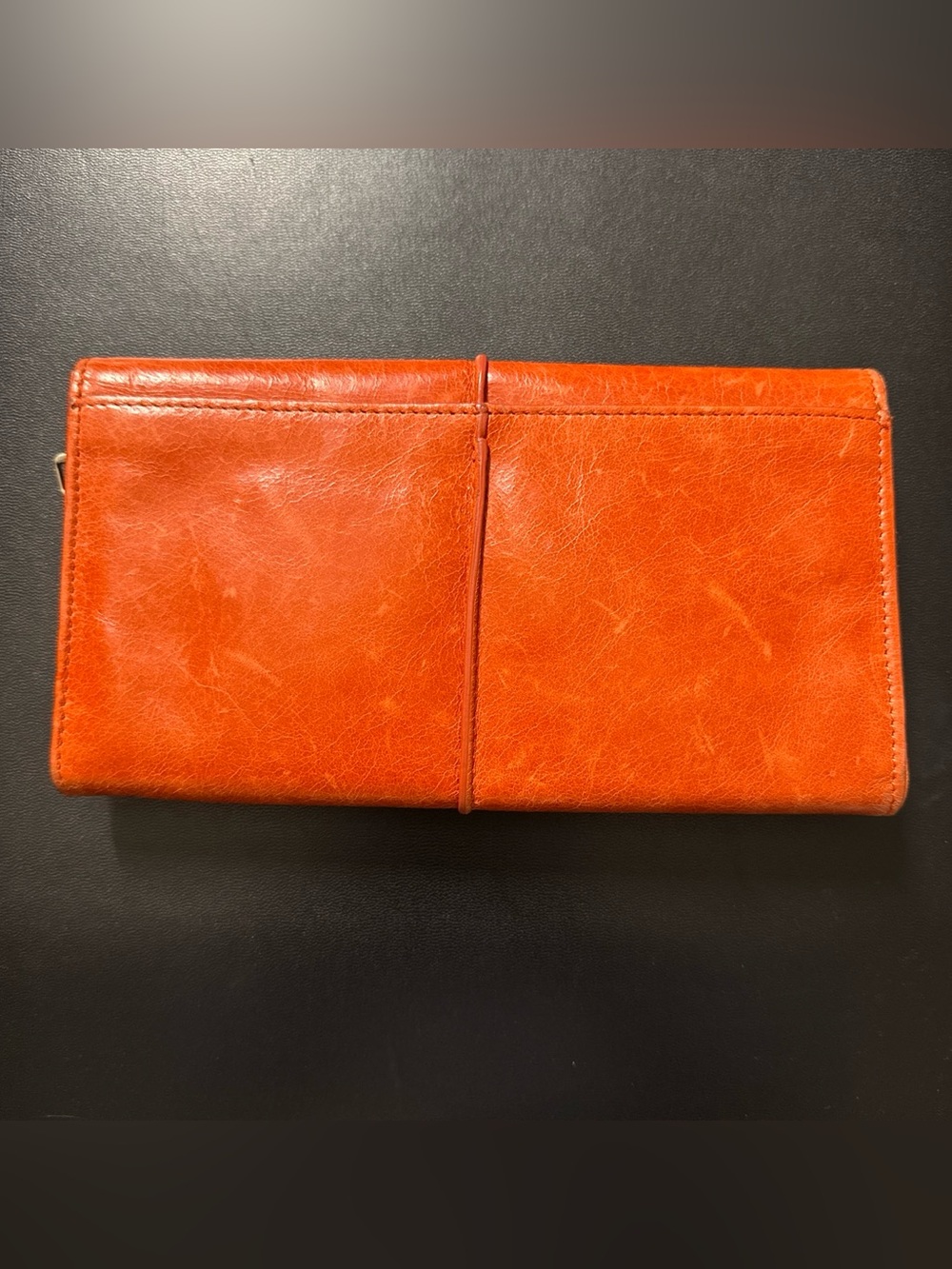 Hobo brand orange leather wallet - Picture 2 of 5